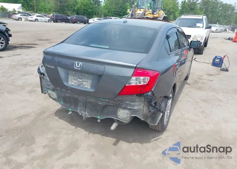 2012 Honda Civic Ex-L z USA, uszkodzony, nr VIN 19XFB2F90CE006897